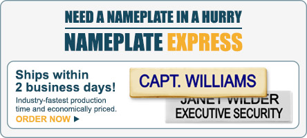 Nameplate Express